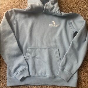 Local Boy Outfitters Kids Light Blue Hoodie Sweatshirt